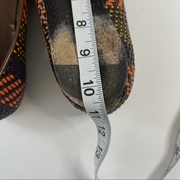 Burberry Multicolor Woven Leather Ballet Flat Size 40.5 - Picture 6 of 15